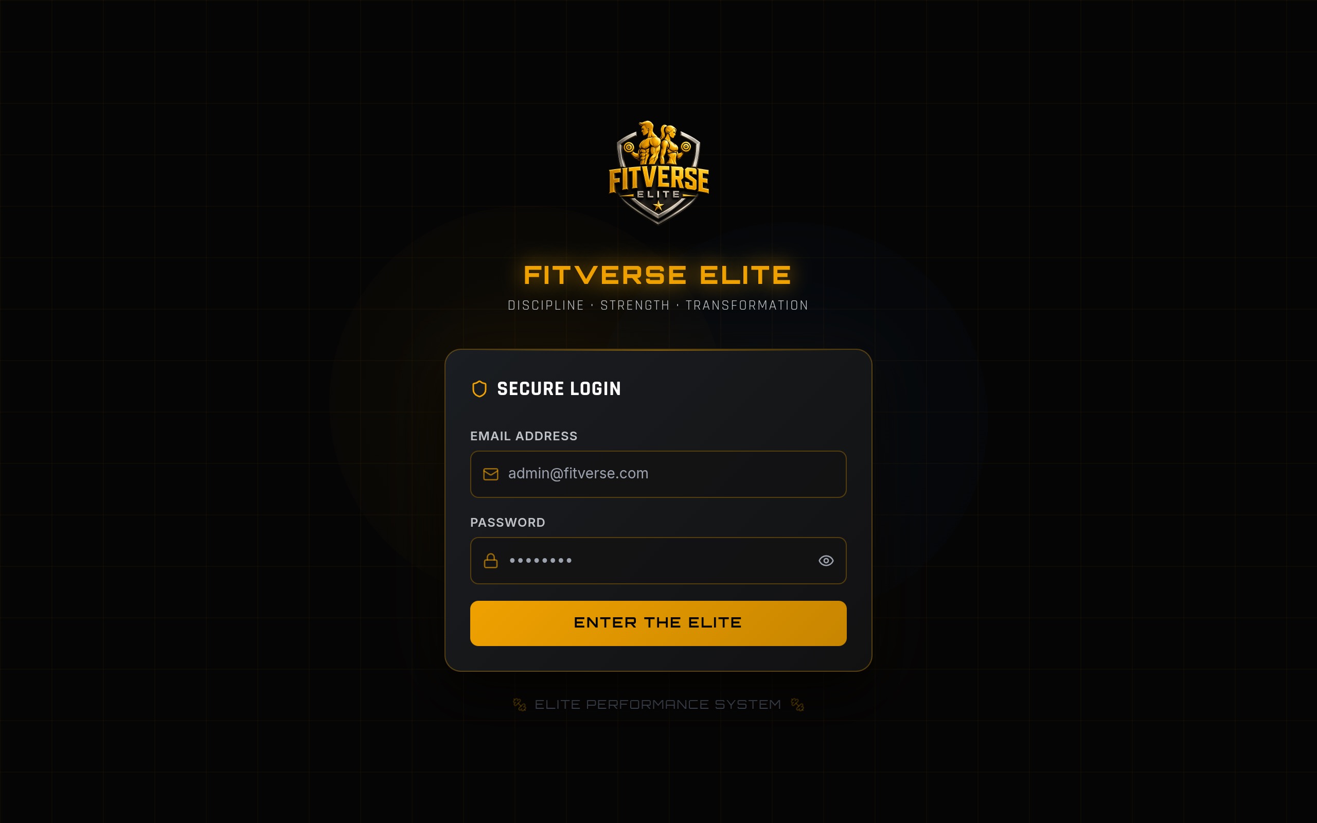 FitVerse Elite — live site preview